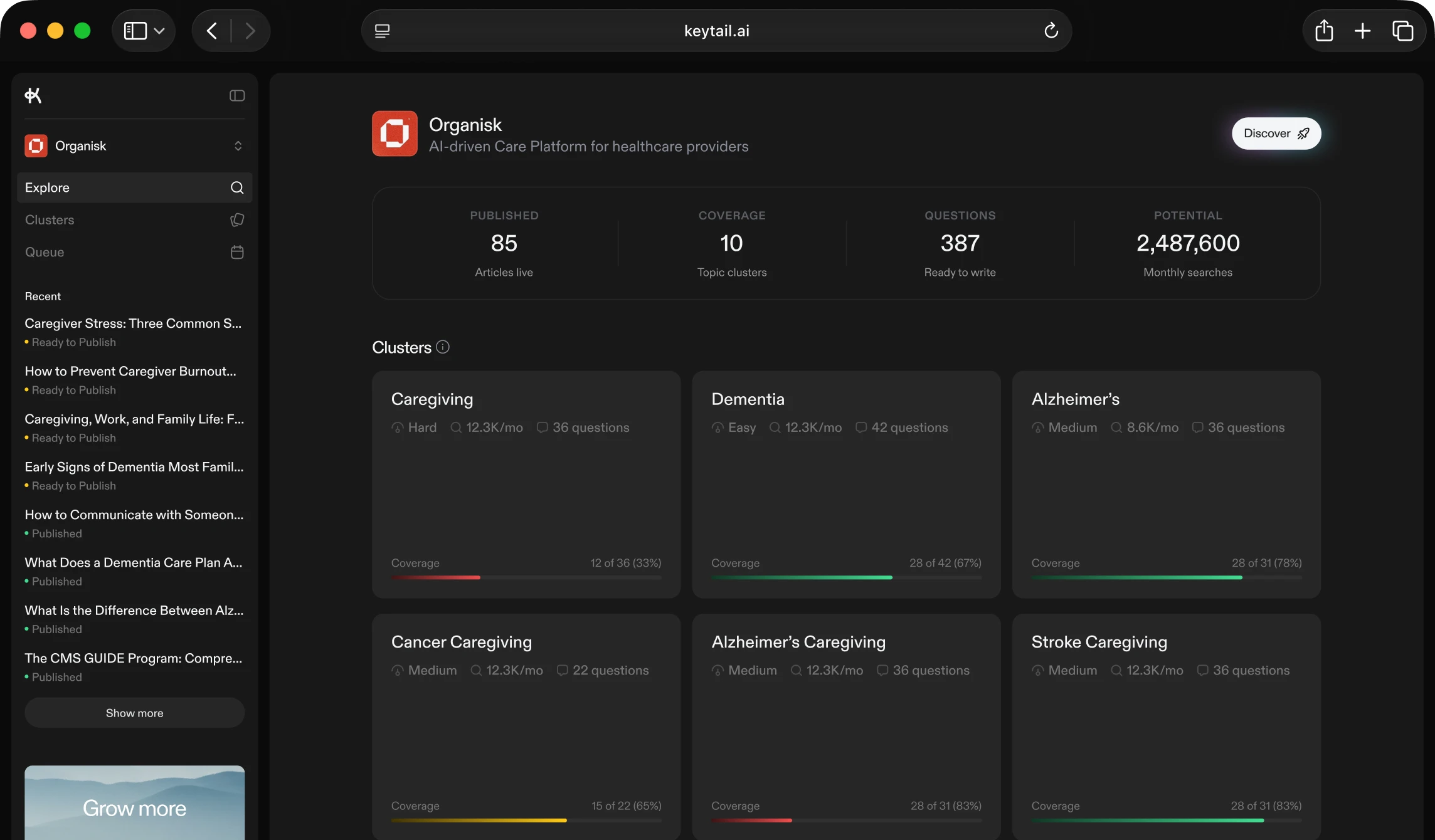 Keytail screenshot 2